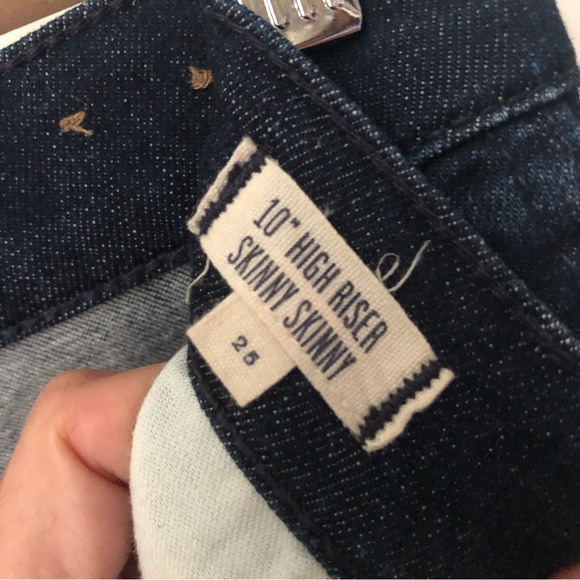 Madewell High Riser Skinny jean - deep indigo - Picture 3 of 5